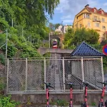 Nydelig Hus Med Privat Hage Og Fantastisk Utsikt Over Fisketorget, Bryggen Og Sentrum 아파트 *