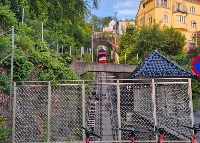 Nydelig Hus Med Privat Hage Og Fantastisk Utsikt Over Fisketorget, Bryggen Og Sentrum 아파트 *